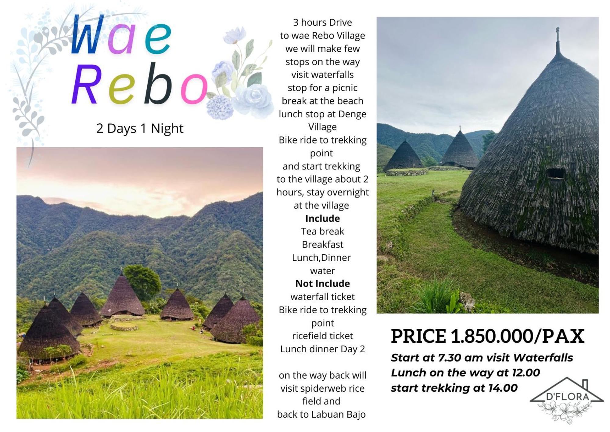 D'Flora Homestay Labuan Bajo Eksteriør billede